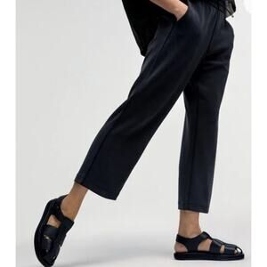 Lululemon Pants Softstreme High Rise Straight Leg Crop Black Athleisure 4